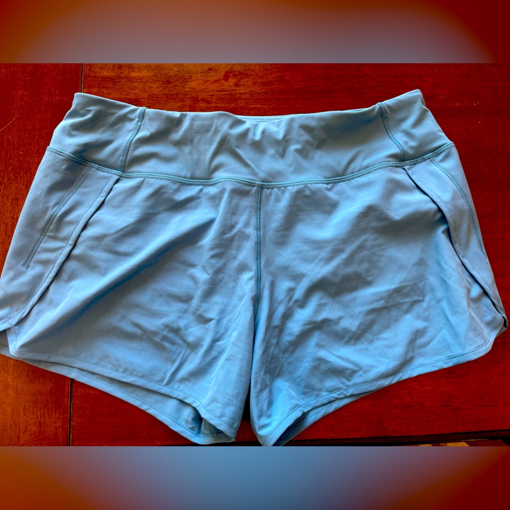 Blue crz yoga shorts